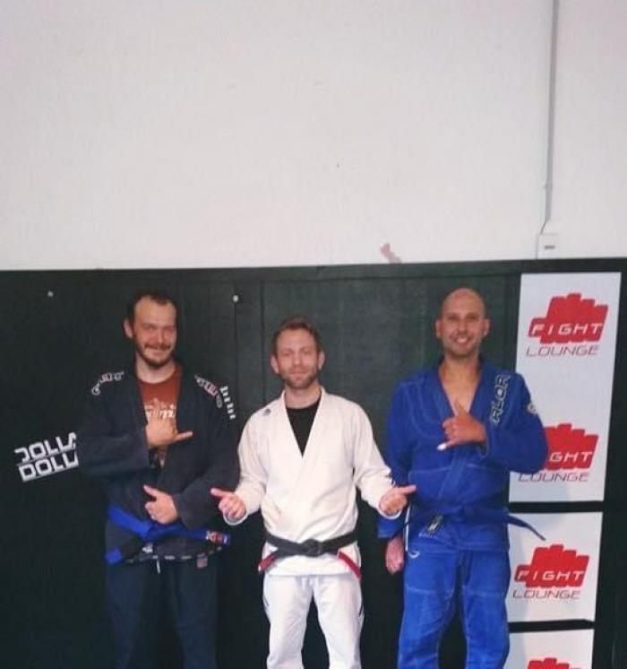 Blue belt · October 5, 2015 · Promoted by Sven Wegscheider