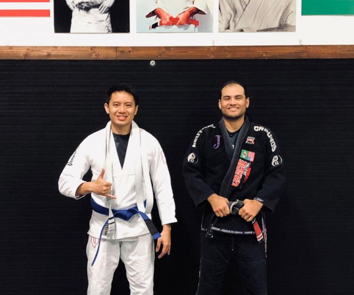 Blue belt · October 23, 2020 · Promoted by Matt Jones