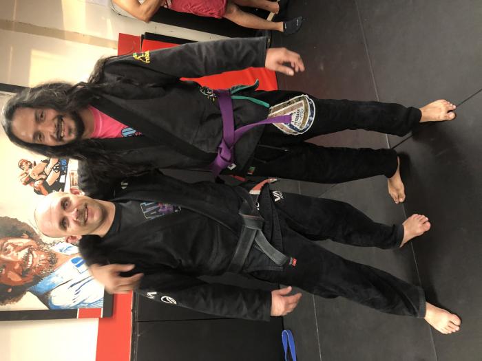 Purple belt · October 22, 2020 · Promoted by Joey Zente