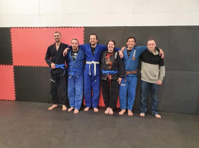 Blue belt · October 10, 2020 · Promoted by Jaron Vince