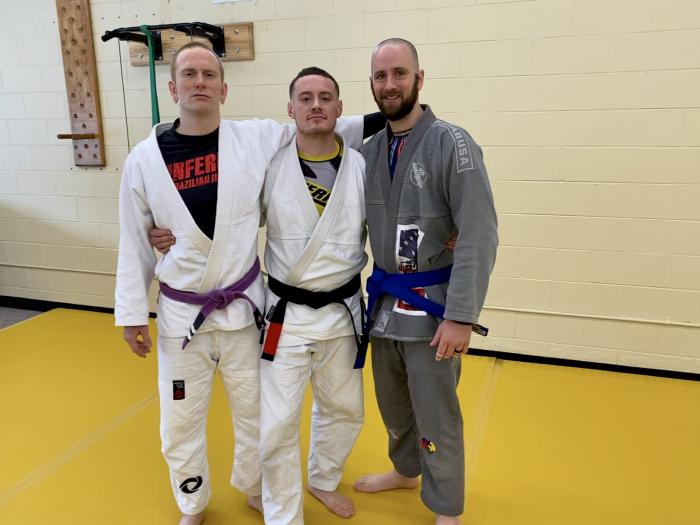 Blue belt · January 11, 2020 · Promoted by Joshua Bishop (Arkansas’s inferno martial arts)