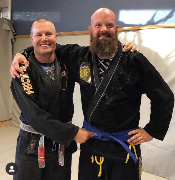 Blue belt · September 28, 2018 · Promoted by Åke Zaar