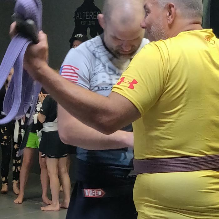 Brown belt · July 18, 2020 · Promoted by Matthew Ratchford