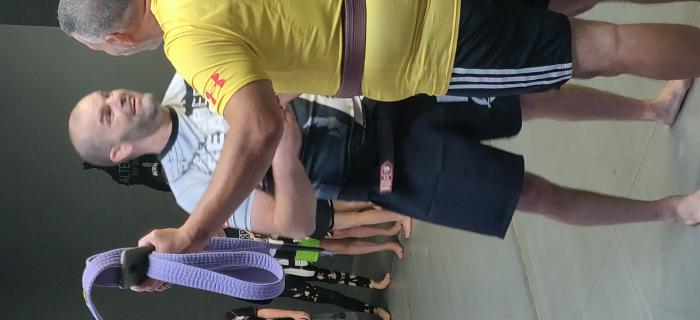 Brown belt · July 18, 2020 · Promoted by Matthew Ratchford