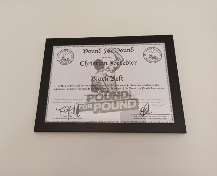 Black belt · February 21, 2020 · Promoted by Sergio Canudo Zimmermann; Benedikt Schotthöfer