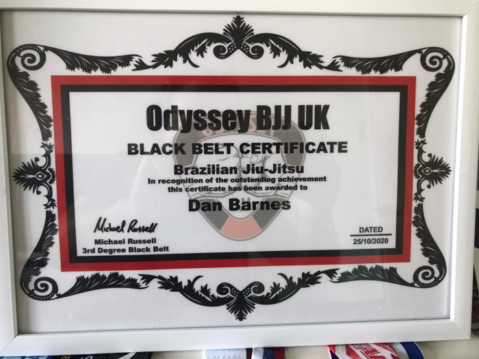 Black belt · October 25, 2020 · Promoted by Michael Russell