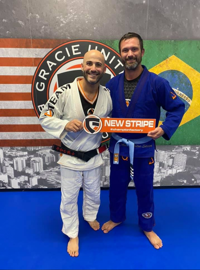 Blue belt · April 14, 2019 · Promoted by Robbie Gautreaux