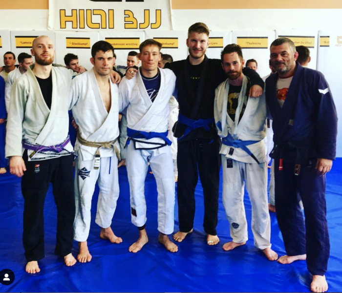 Blue belt · April 2, 2018 · Promoted by Frank Burczynski