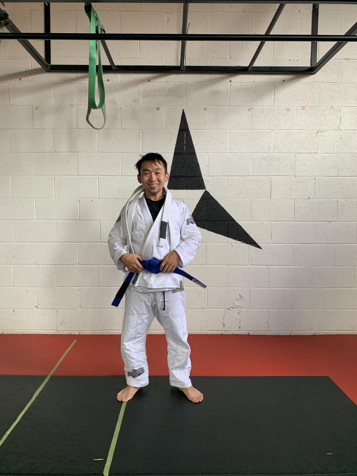 Blue belt · October 2, 2020 · Promoted by Claude Patrick