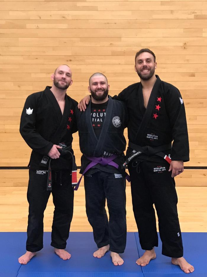 Purple belt · December 21, 2019 · Promoted by Steve O'keeffe