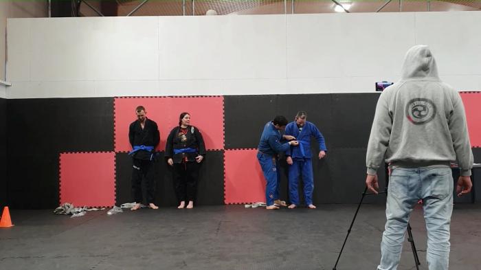 Blue belt · October 10, 2020 · Promoted by Jaron Vince