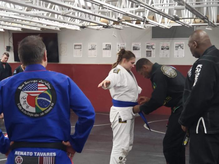 Blue belt · October 12, 2019 · Promoted by Marvin (moe) Morris