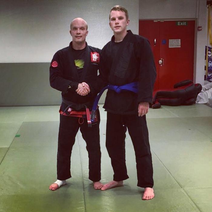 Blue belt · October 1, 2020 · Promoted by Riku Kallioniemi