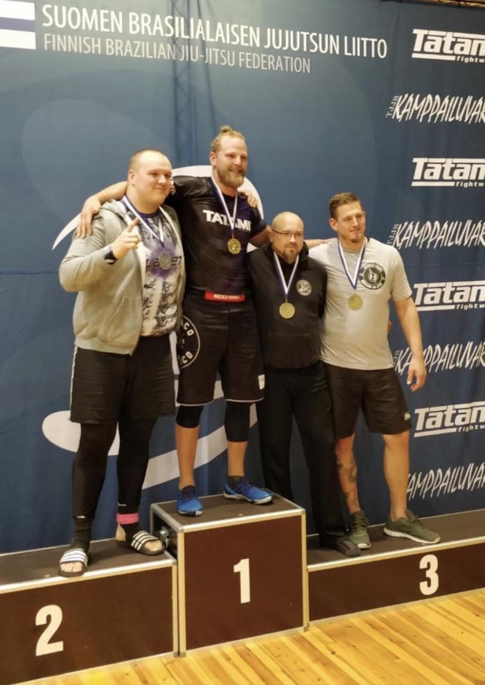 Bjj nogi Finnish open 2019 purplebelts heavyweight