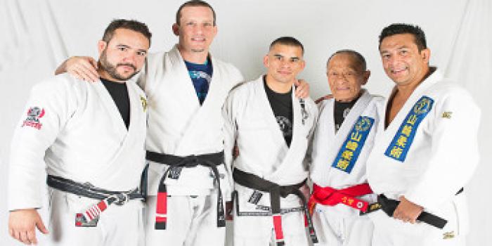 Francisco Neto, Me, Francisco Salguero, Shigueru Yamasaki, Fernando Yamasaki