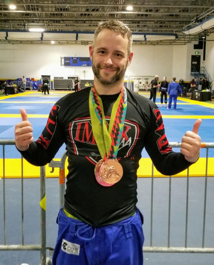 First comp back in 2019. Results 3 medals.