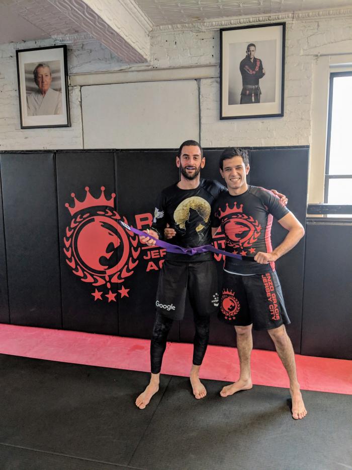 Purple belt · December 14, 2018 · Promoted by Gabriel "Marroquino" Lahlou