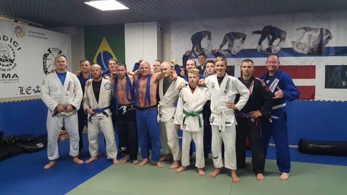 Blue belt · October 4, 2017 · Promoted by Vladislavs Cernavskis