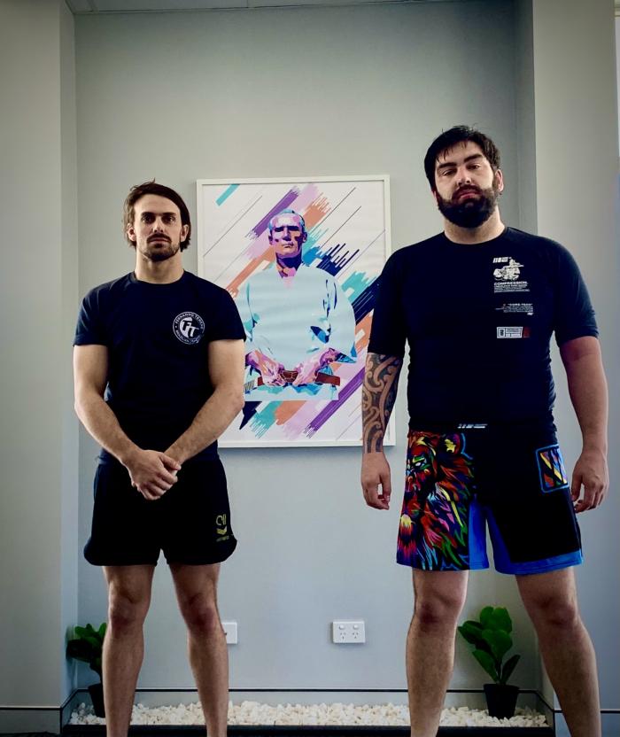 With A legend of Jiu Jitsu and Helio