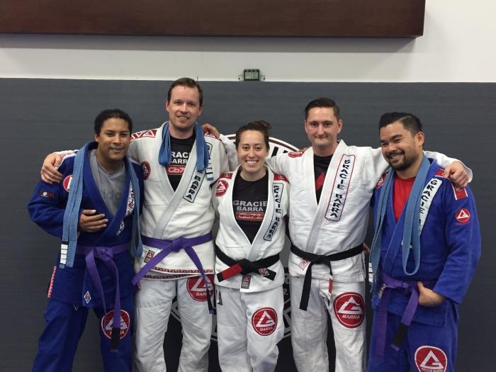 Purple belt · December 12, 2014 · Promoted by Robert Hill