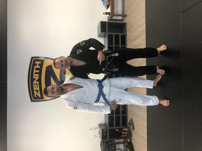 Blue belt · August 8, 2020 · Promoted by James Shook