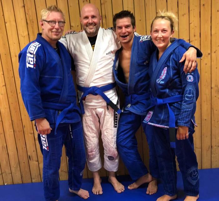 Blue belt · June 30, 2019 · Promoted by Marcus Johansson