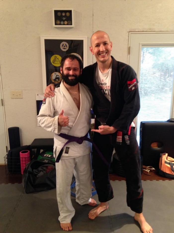 Purple belt · October 4, 2016 · Promoted by Steve Haydock
