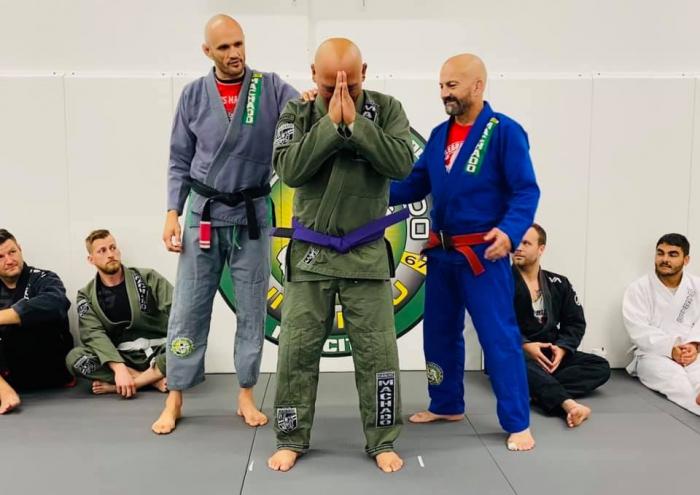 Purple belt · June 9, 2020 · Promoted by Greg Hamilton