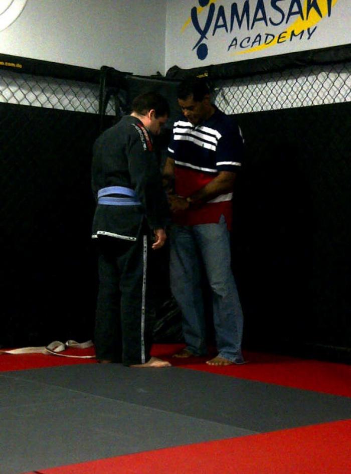 Blue belt · December 6, 2011 · Promoted by Giancarlo Valdez