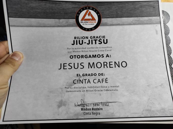 Brown belt · January 25, 2020 · Promoted by Windson Monteiro