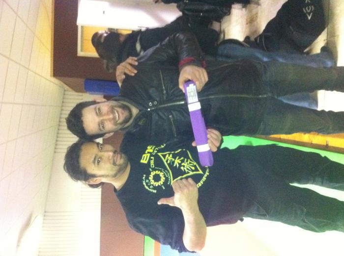 Purple belt · December 17, 2011 · Promoted by Akio Long