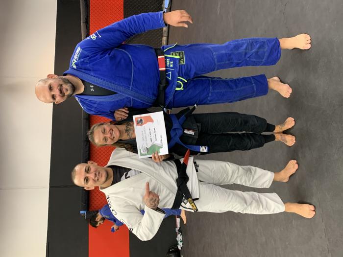 Blue belt · December 7, 2019 · Promoted by Cezar Napoli