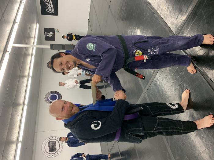 Purple belt · November 5, 2020 · Promoted by Carlos Rojas