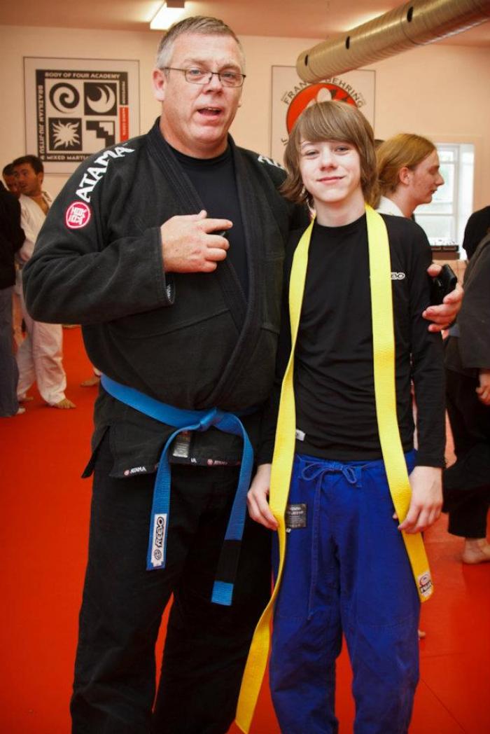 Blue belt · November 16, 2012 · Promoted by Sylvio Behring