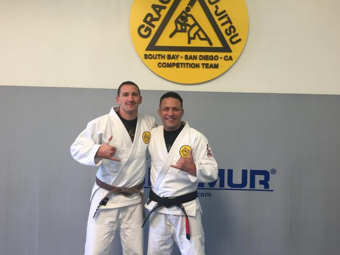 Brown belt · April 13, 2015 · Promoted by Royler Gracie
