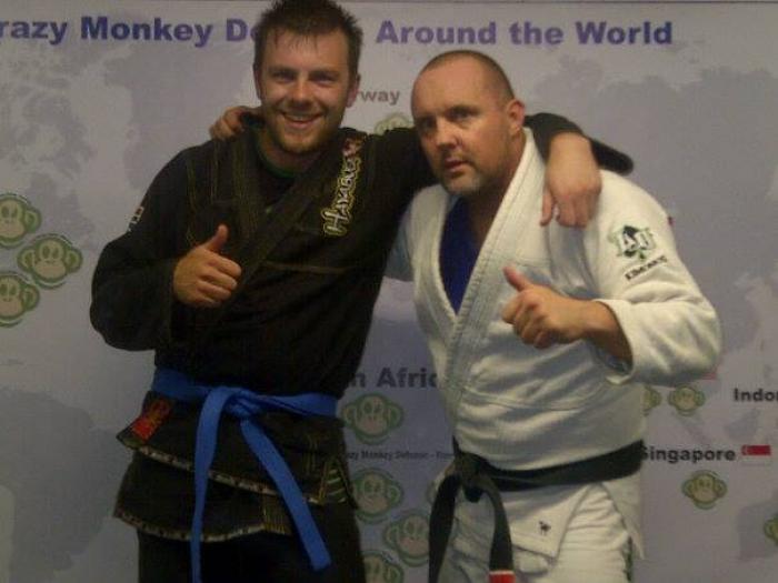 Blue belt · July 20, 2012 · Promoted by Rodney King