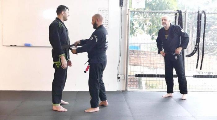 Brown belt · August 11, 2019 · Promoted by Neville Heath