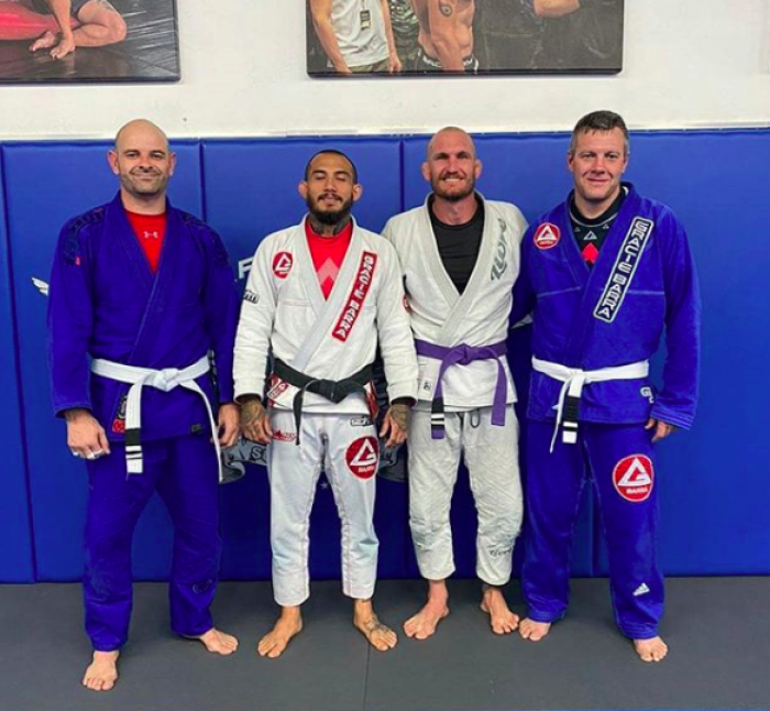 Purple belt · October 8, 2015 · Promoted by Chris Bright