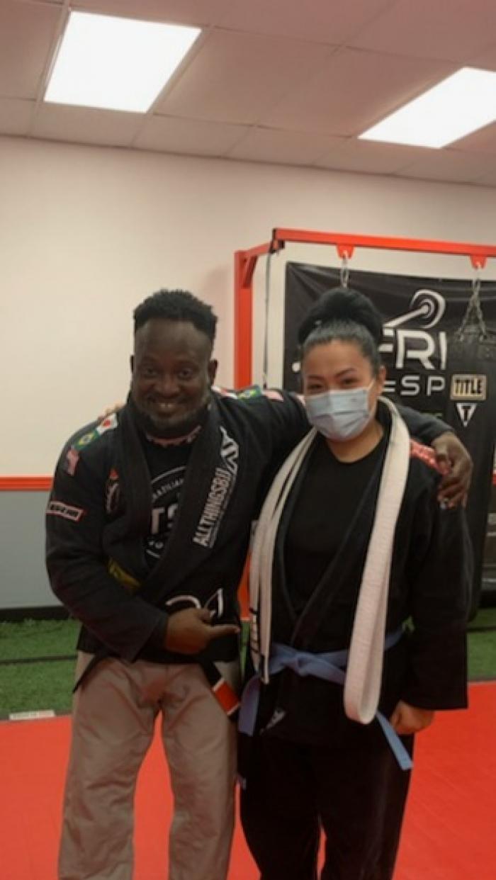 Blue belt · September 15, 2020 · Promoted by Tyrus Cox