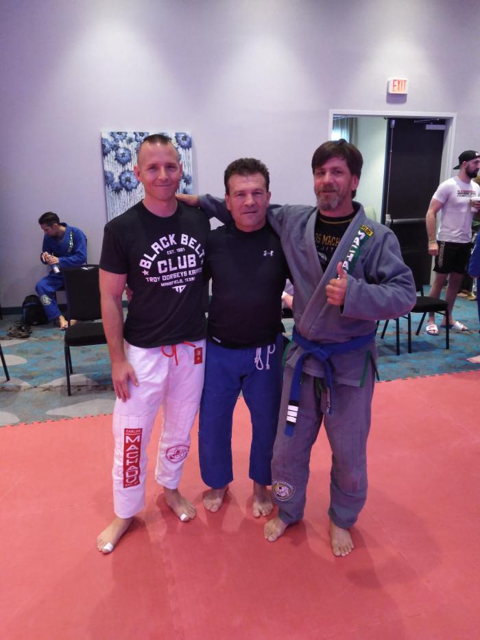 Troy Dorsey, Garret Pool and I CMJJ Fall 2020