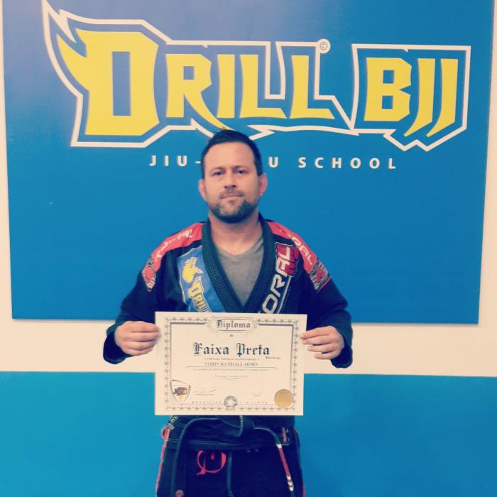 Black belt 2nd degree · December 1, 2014 · Promoted by Prof. Fernando Paradeda (4th degree Black Belt under Ze Mario Sperry)