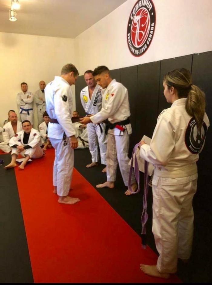 Brown belt · December 16, 2017 · Promoted by Daniel Hale