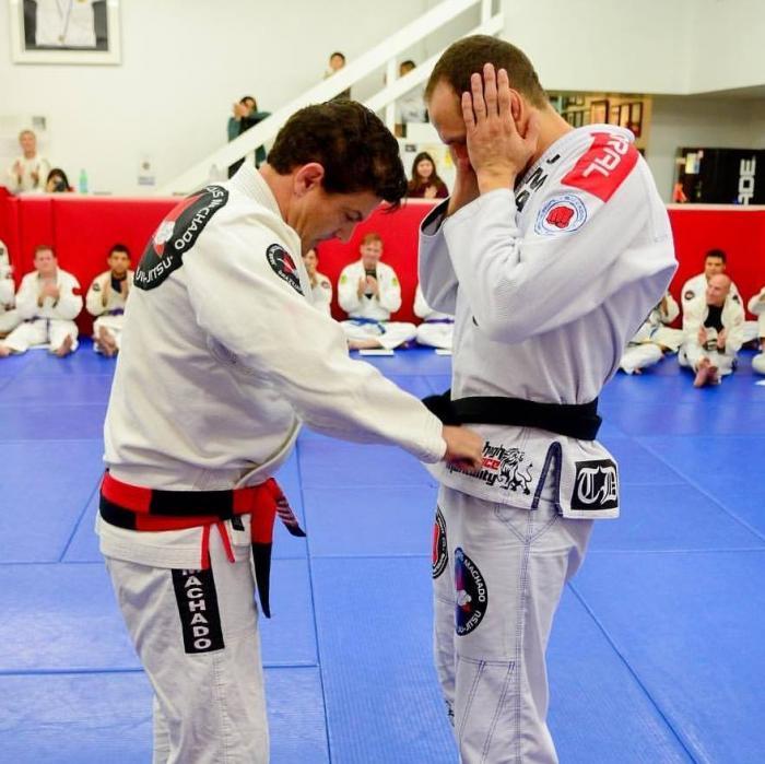 Promoted to Black Belt by Master Jean Jacques Machado on 12/14/2016