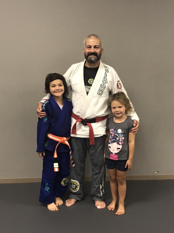 With Professor Machado