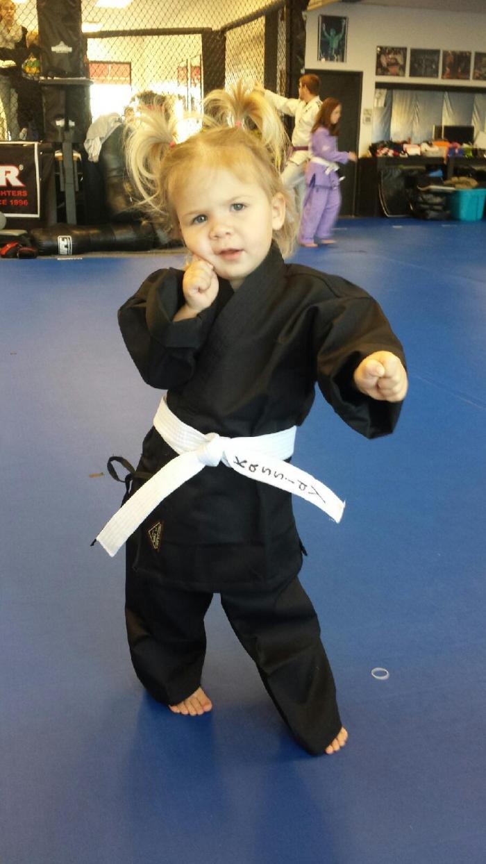 I was 3 when I started my martial arts journey.