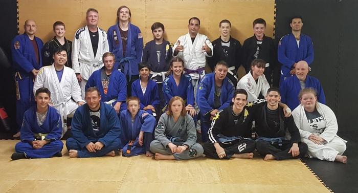 BJJ Class at Keishidojo