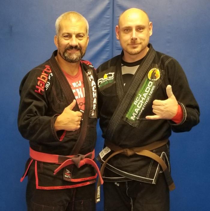 Brown belt · October 10, 2017 · Promoted by Carlos Machado