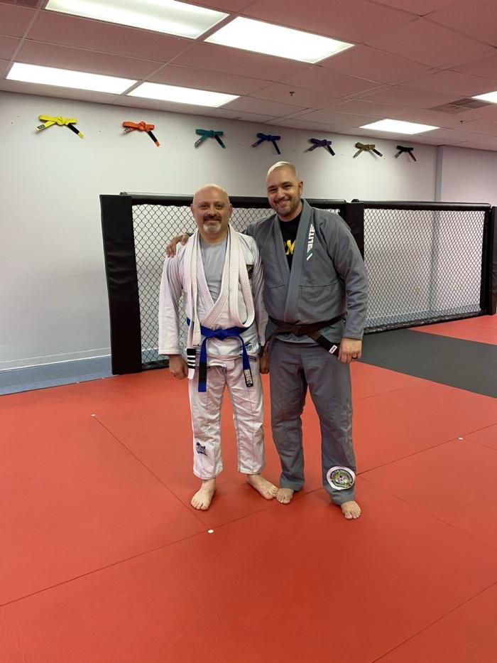 Blue belt · October 15, 2020 · Promoted by Jason Brake