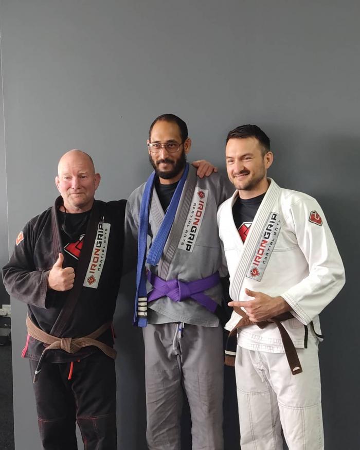Purple belt · November 13, 2020 · Promoted by Reinhardt Gallowitz