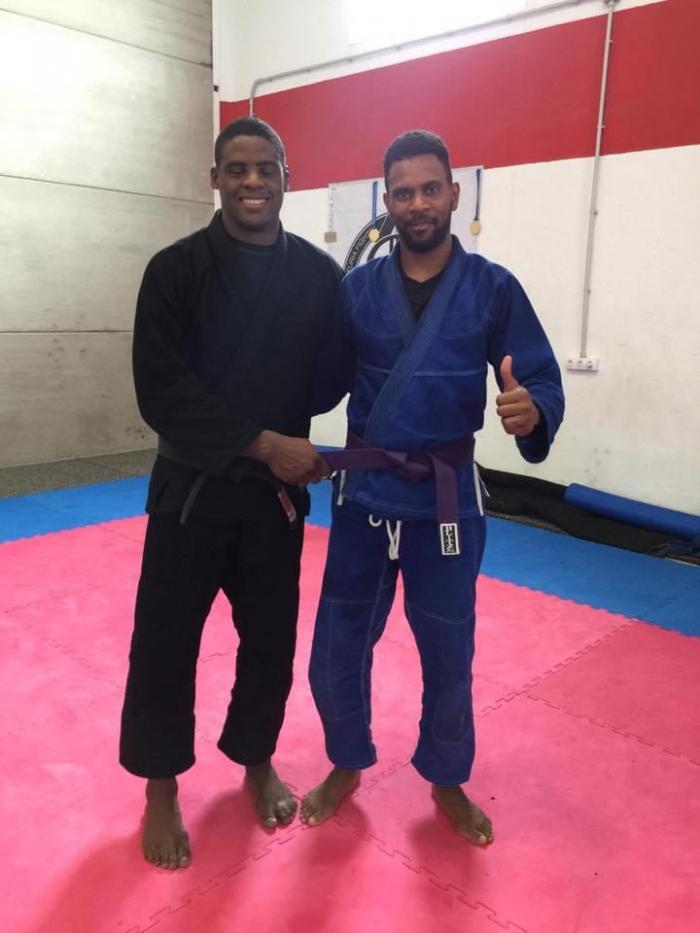 Purple belt · November 12, 2018 · Promoted by Reinaldo “Fuzil”